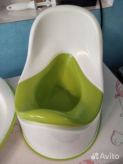 Горшок и накладка Икеа