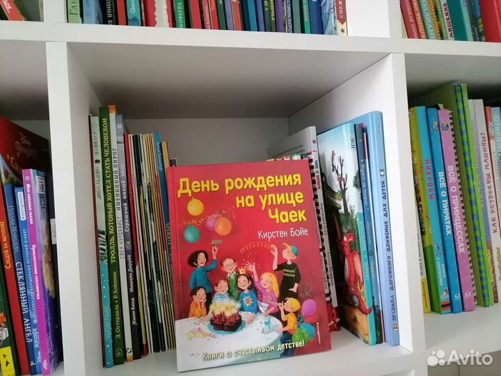 Детские книги, день рождения на улице чаек