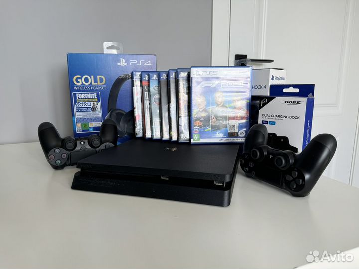 Sony PlayStation 4 ps4 ps 4 slim с играми