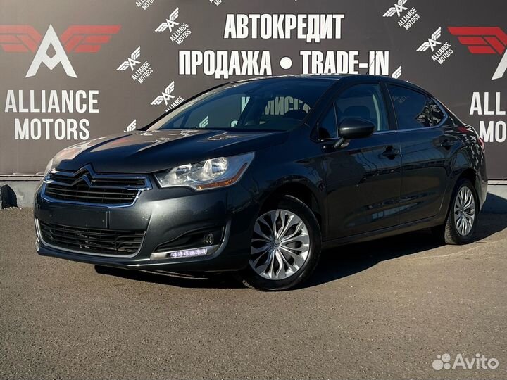 Citroen C4 1.6 AT, 2014, 174 000 км