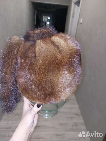 Шапка норковая женская