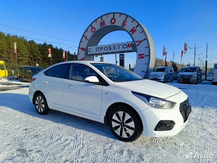 Hyundai Solaris 1.6 МТ, 2018, 105 457 км