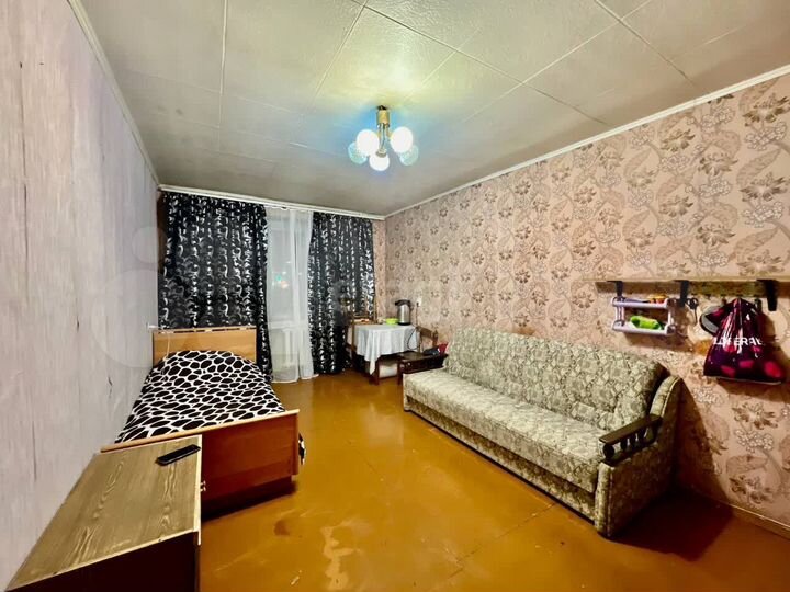 Комната 17,5 м² в 1-к., 4/9 эт.