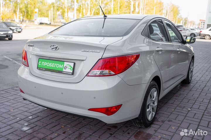 Hyundai Solaris 1.6 МТ, 2015, 30 000 км