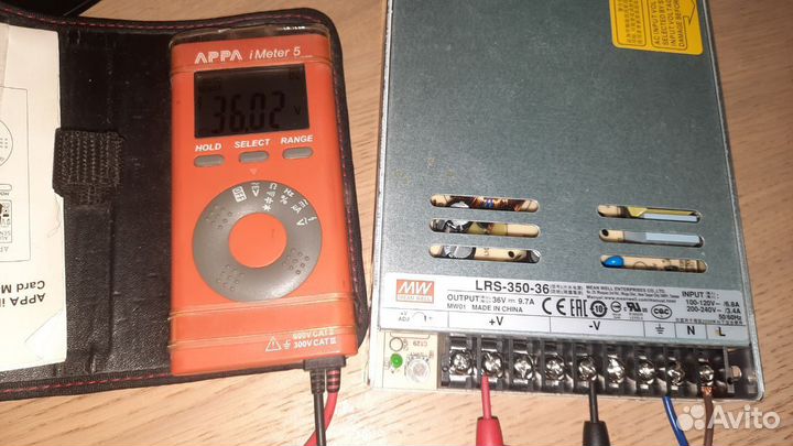 AC-DC преобразователь LRS-350-36