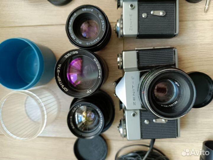 Фотоаппарат зенит е СССР