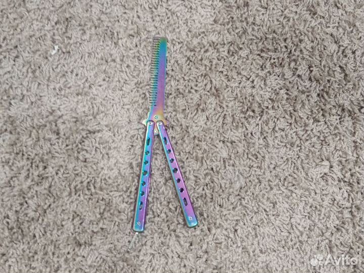 Нож бабочка расчёска