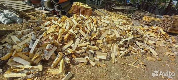 Дрова колотые березовые