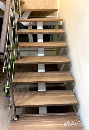 Лестница из листового металла