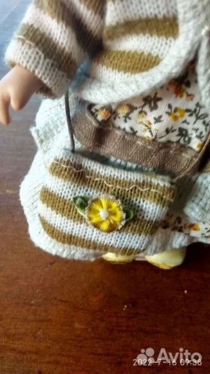 Кукла фарфоровая коллекционная