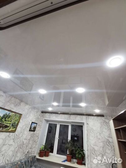 Натяжные потолки, частник)