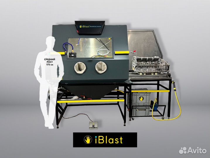 Камера для аквабластинга ак 1500 про