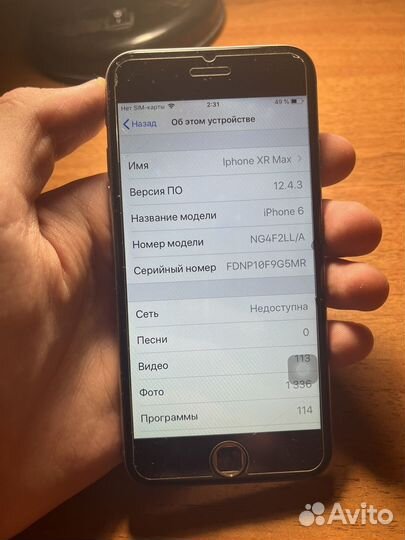 iPhone 6, 64 ГБ