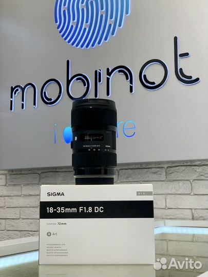 Sigma AF 18-35mm F/1.8 DC HSM Art Canon EF-S