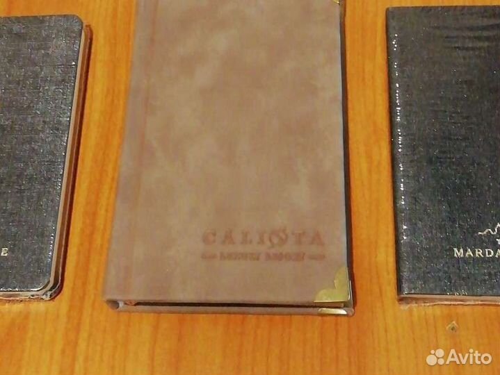 Блокноты с ручками