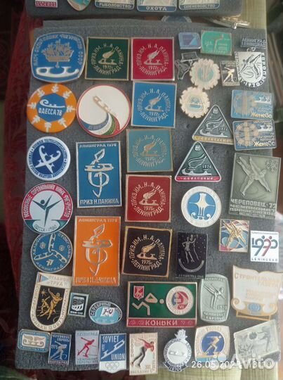 Знаки и значки СССР, спорт