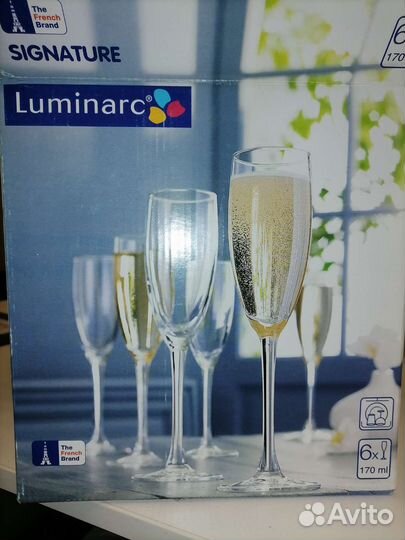 Бокалы для шампанского