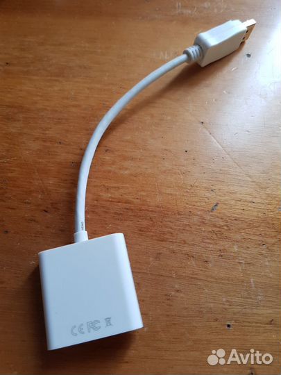 Переходник macbook mini displayport TO DVI адаптер