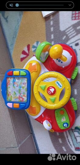 Игровой руль с навигатором
