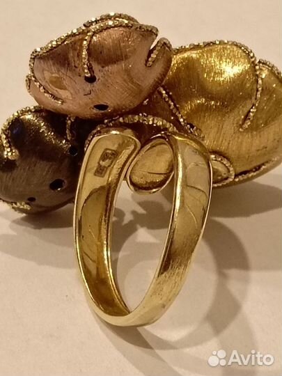 Золотое кольцо Franco Fantano 585