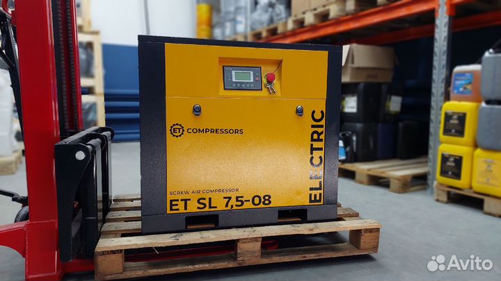 Винтовой компрессор ET-Compressors 7,5 кВт 1100 л