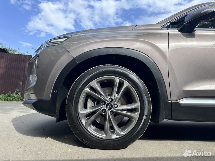 Hyundai Santa Fe 2.2 AT, 2019, 42 000 км