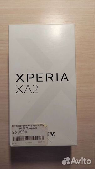 Телефон Sony xperia XA2