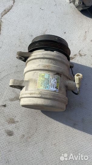 Компрессор кондиционера на daewoo matiz