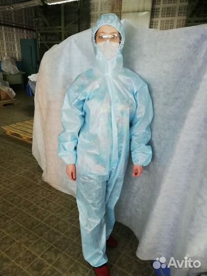 Комбинезон медицинский защитный плотный