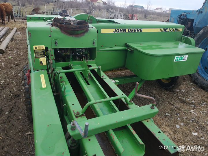 Пресс-подборщик John Deere 459, 2015