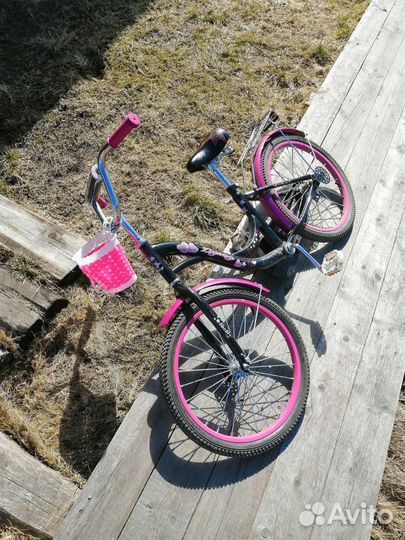 Велосипед детский 20 дюймов для девочки бу