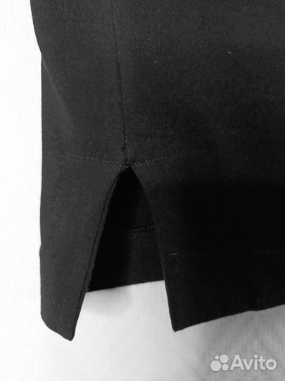 Футболка женская черная хлопок р48-50