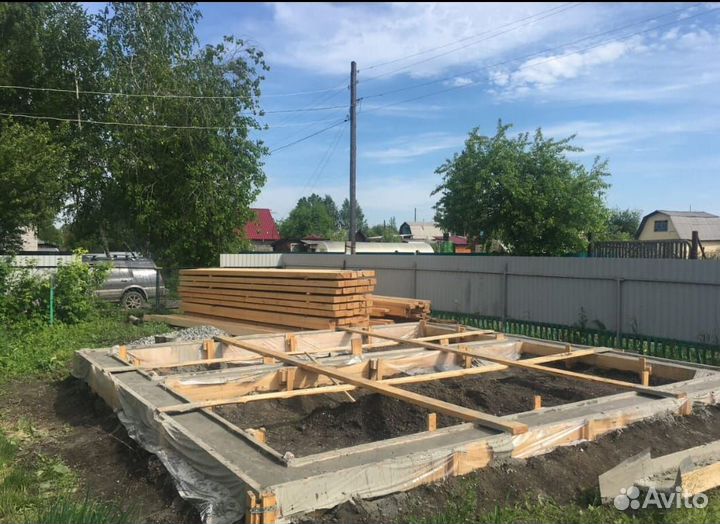Фундамент под ключ отмостки все бетонные работы