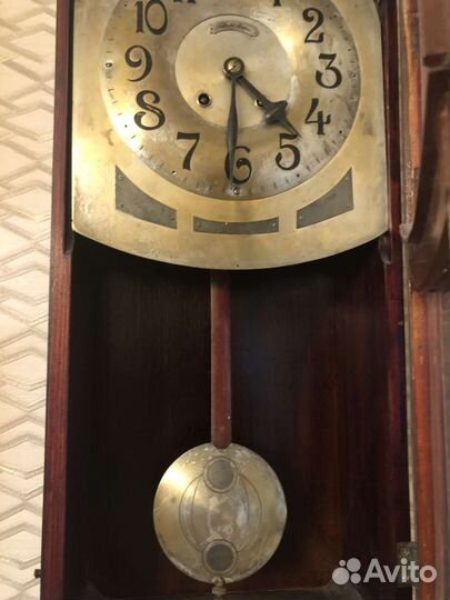 Старинные настенные часы Павел Буре