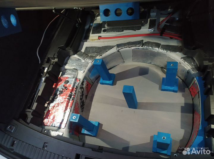 Сборная платформа пола bmw e61