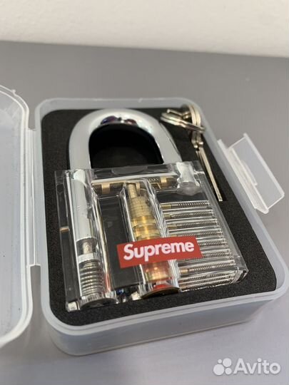 Замок Supreme Transparent Lock Clear оригинал