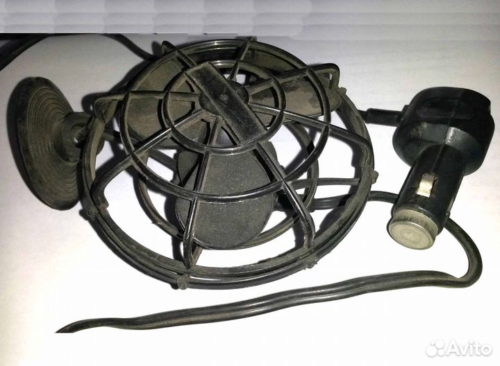 Вентилятор на присоске неисправный