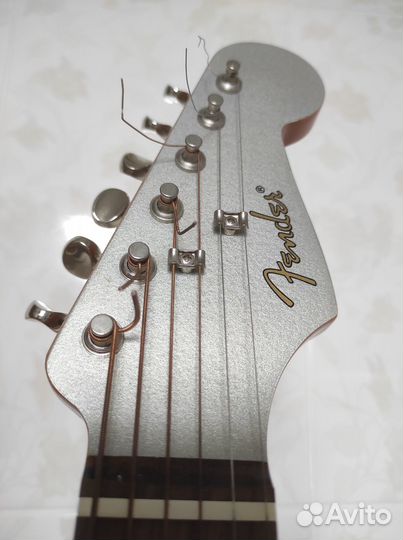 Гитара Fender Stratacoustic Plus Inca Silver V2