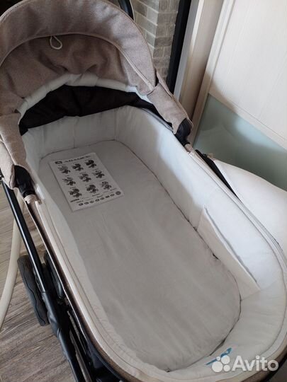 Коляска 2 в 1 adamex zico