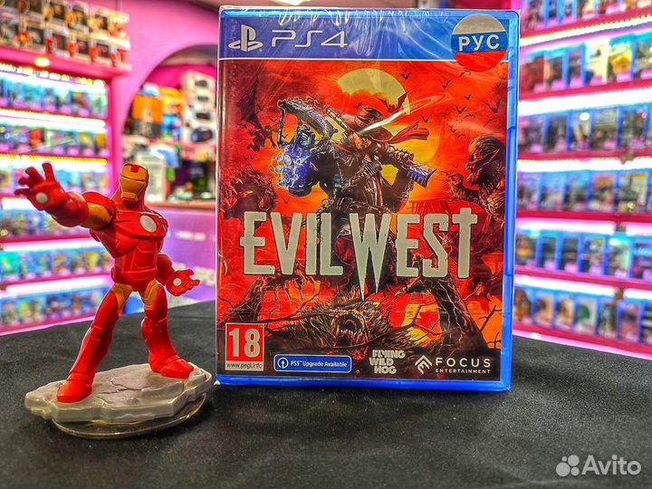 Диск PS4 Evil West (Новый)