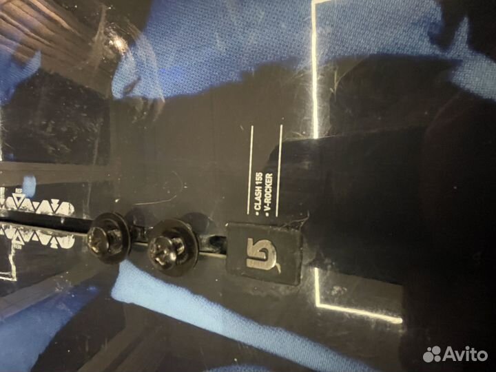 Сноуборд Burton Clash 155 V-Rocker б/у