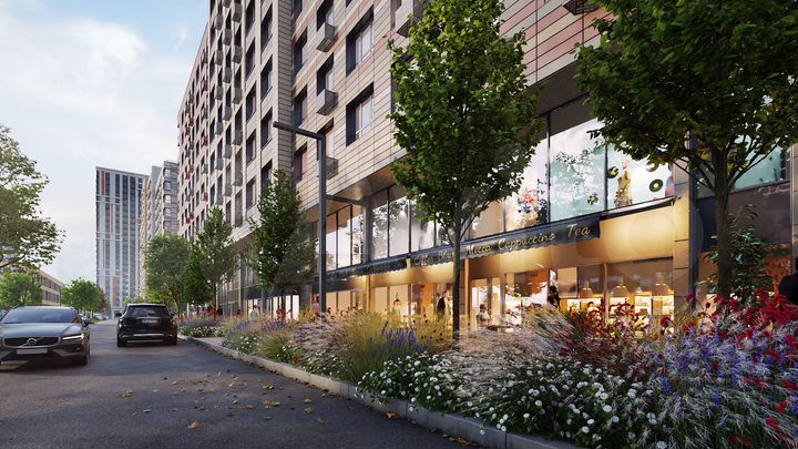 1-к. квартира, 48 м², 2/23 эт.