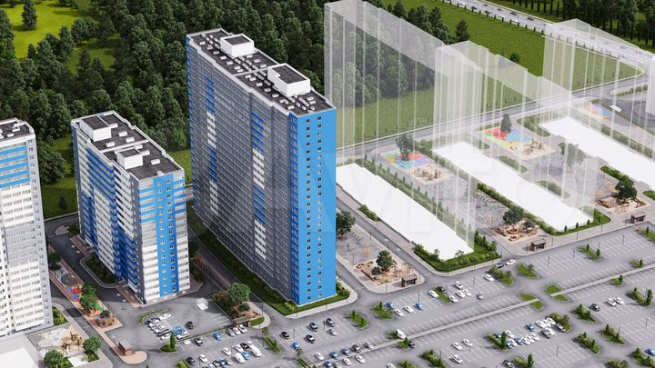 Квартира-студия, 21,2 м², 6/25 эт.