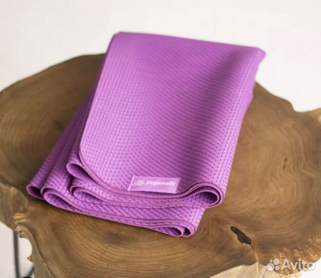 Коврик для йоги и фитнеса новый каучук yogamatic
