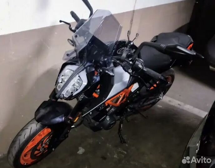 Ветровое стекло на KTM duke 390 2017-2022
