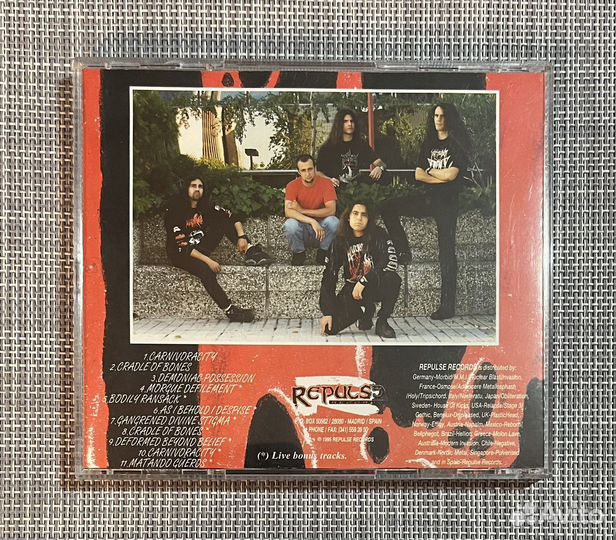 Avulsed - Carnivoracity CD Spain