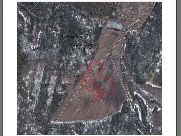 Участок 11,88 га (ИЖС)