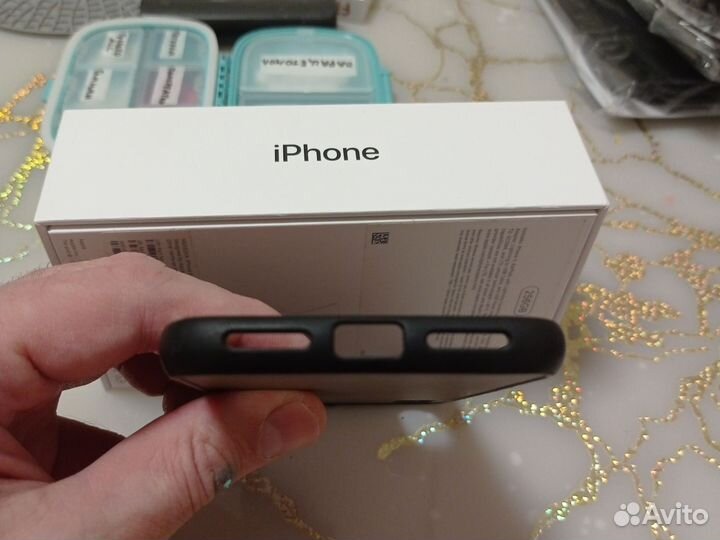 Чехол накладка и защитное стекло