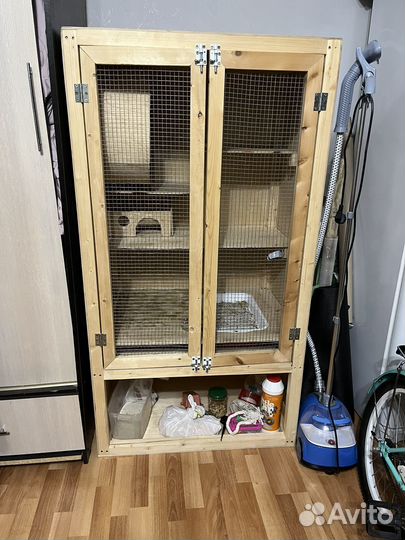 Клетка для шиншиллы бу