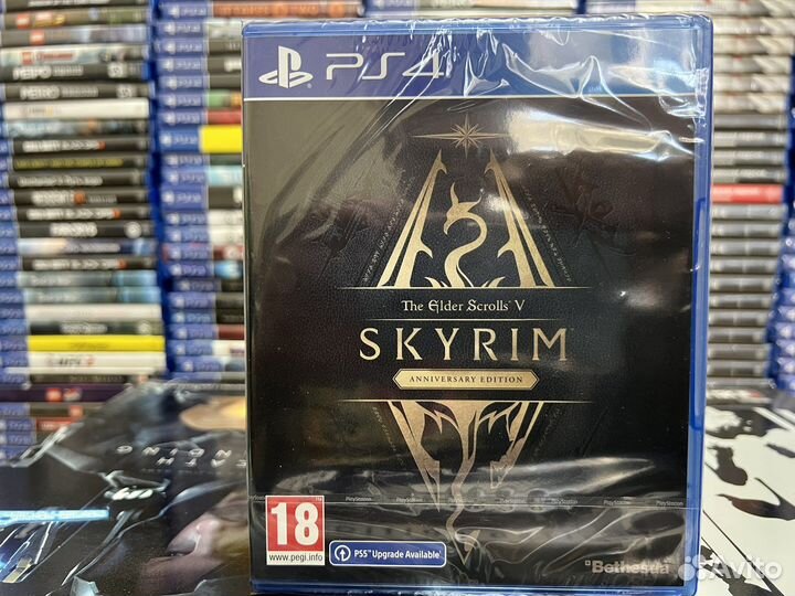 Диск Elder Scrolls V Skyrim Anniversary PS4 Новый